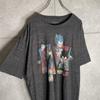 [USED] Dragon Ball Short Sleeve T-Shirt Goku Vegeta Anime Print Akira Toriyama Rare