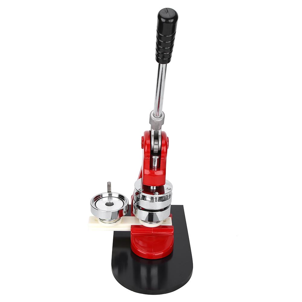 58mm Badge Making Machine Ergonomic Button Maker Pressing Machine with Consumable