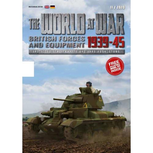 World At War 1/72 British Mark I Cruiser Tank (A9) 2-pounder Gun Plastic Model PW72011