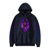 Harajuku Anime Solo Leveling Sung Jin-Woo Printed Hooded Men Women Aesthetic Hoodies Plus Size Pullover Harajuku Male Sweatshirt