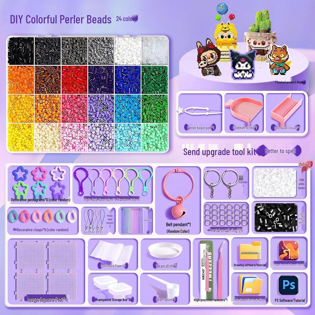 2.6mm 3D Marbling Pin Craft Kit with Tools - Complete DIY Set