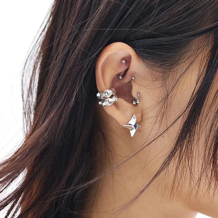 SHINE STAR EAR CUFFS