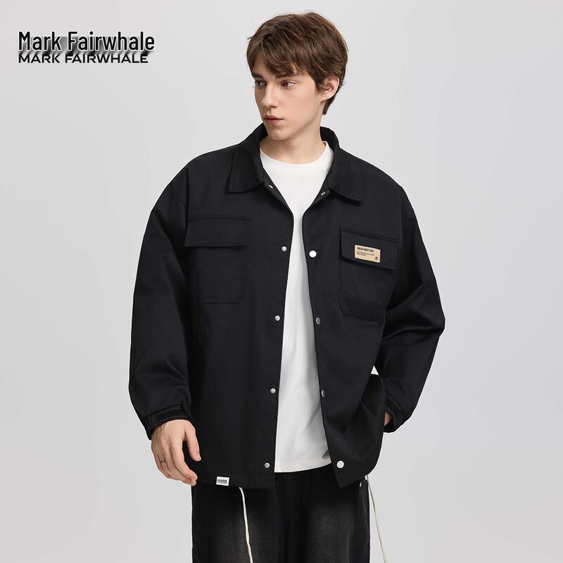 

Mark Fairwhale Men s Multi-Pocket Casual Jacket 3XL