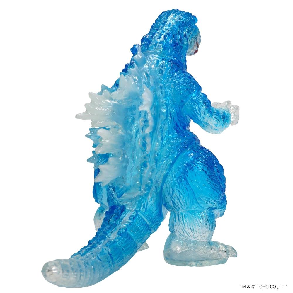 Ccp Middle Size Series Godzilla EX 3rd Godzilla [2001] Clear Blue Ver. PVC Painted Finished Figure