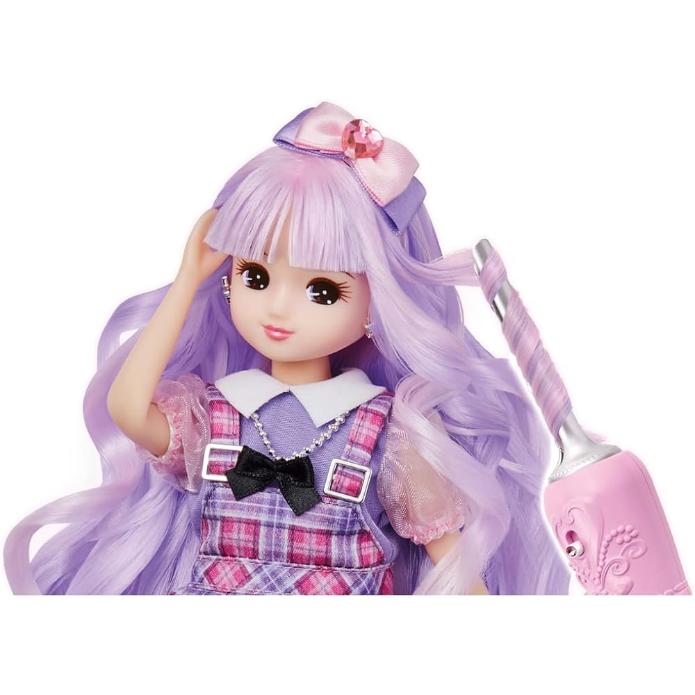 

Takara Tomy Licca-chan Doll Rainbow Curl Outfit Toy for Pretend Play Ages 3 and Up