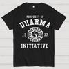 DHARMA Initiative 1977 Unisex 100% Cotton Summer Casual Cool Loose T-Shirt