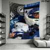 Carlos Sainz Wall Tapestry Aesthetic Wall Hanging Printed Fabric Blanket Decorative Tapestries for Bedroom Living Room Home Decor