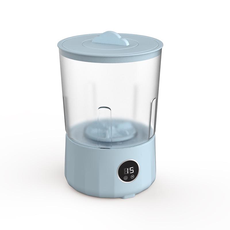 

Portable Mini Double-Tub Washing Machine for Socks & Underwear, 1.5L Wireless