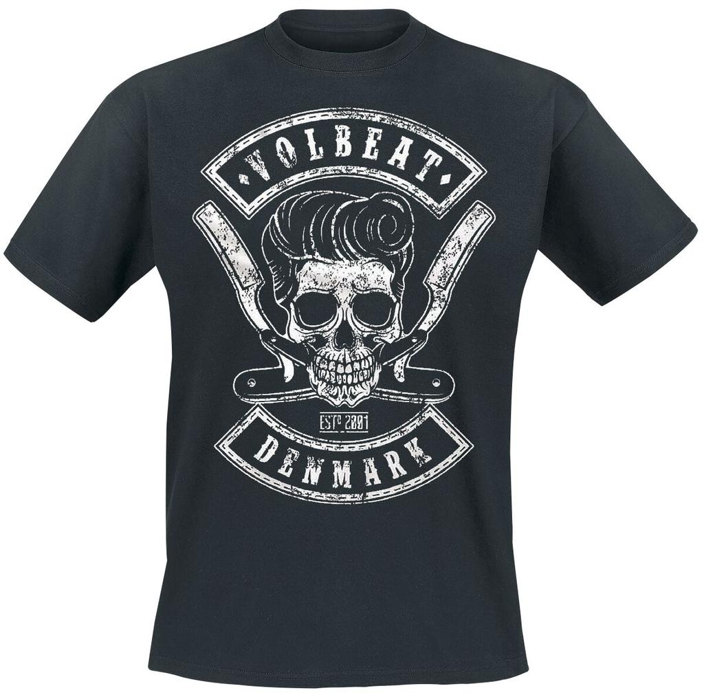 Hot Volbeat Graphic Cotton Band Shirt Unisex Summer Short Sleeve Fashion Brand Tee Luxury Casual Vintage