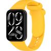 Silicone Strap for Xiaomi Smart Band 8 Pro / Xiaomi Smart Band 9 Pro, Yellow
