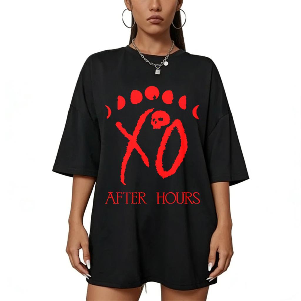 The Weeknd 2026 After Hours Til Dawn World Tour Cotton Short Sleeves Tshirt Gift For Fans Unisex S3XL RB Style Tee Tops