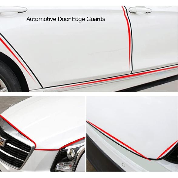 Automotive Door Edge Trim Molding Kit With Tape, L Shaped Lip Guard For Car Fenders, Running Boards, Camper Shells, Spas, Mirrors Edge And More,