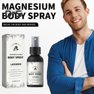 60ml Muscle Relax Spray Liquid Muscle Relaxation Magnesium Spray Relieves Tension Fatigue Magnesium Body Spray