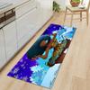 African Women'S Theme Carpet Long Floor Mat Doormat