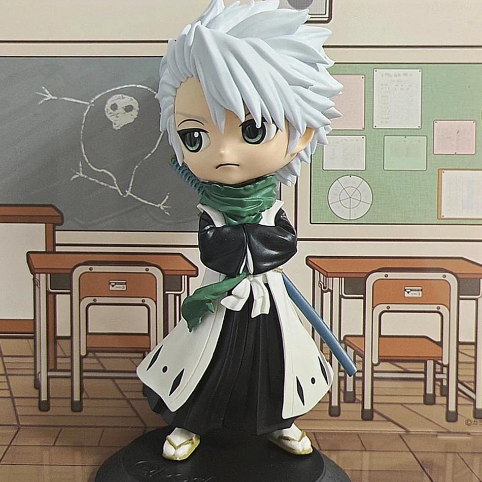 Anime BLEACH Hitsugaya Toushirou Figure Q Version Realm New Chapter Death Thousand Years Blood War Model Toy Doll Gift
