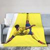 CR7 Blanket Ronaldos Wool Funny Warm Throw Blankets for Home Textile Decor