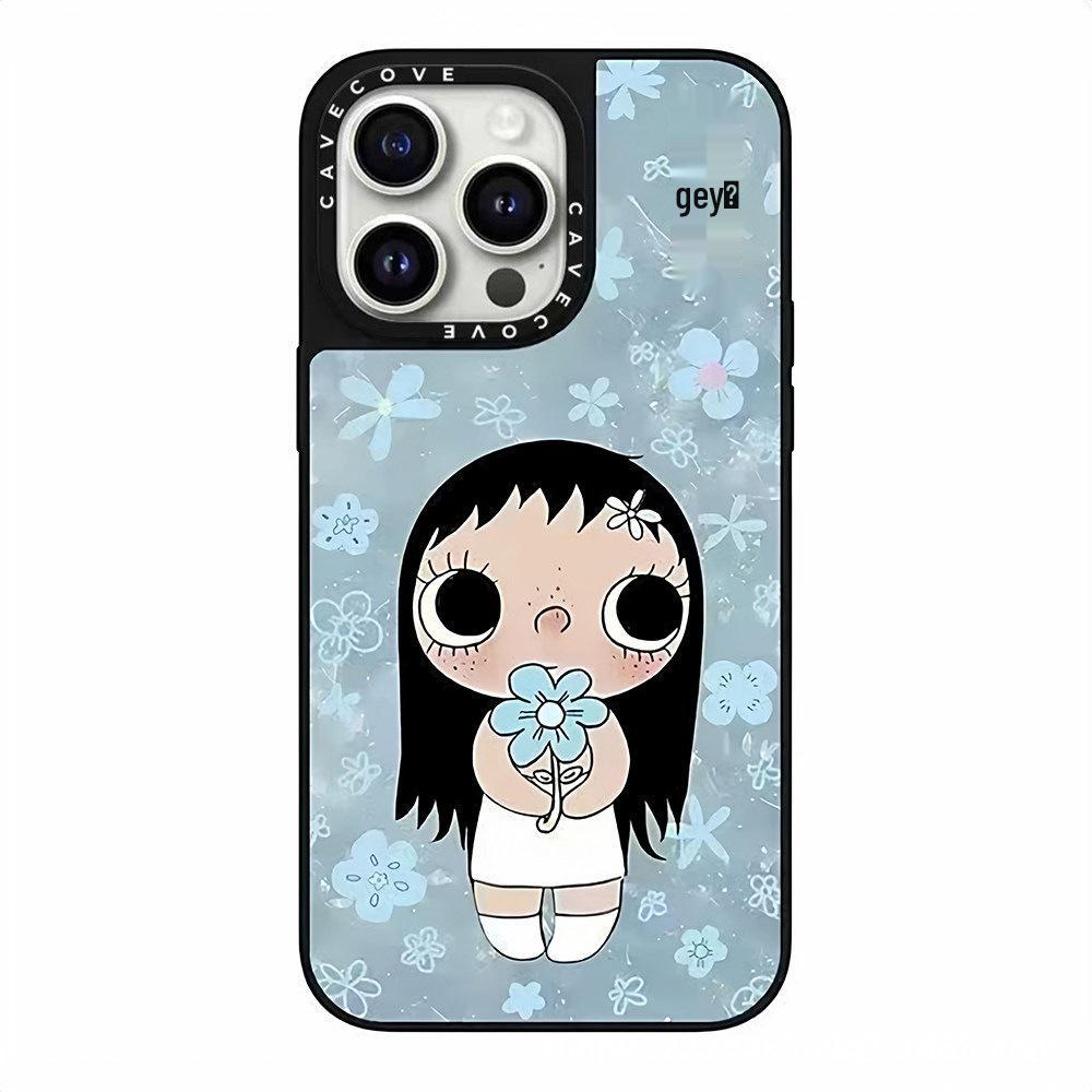 Fritillary Jade Cute Girl Cartoon Phone Case for iPhone 12/13/15/17 Pro Max