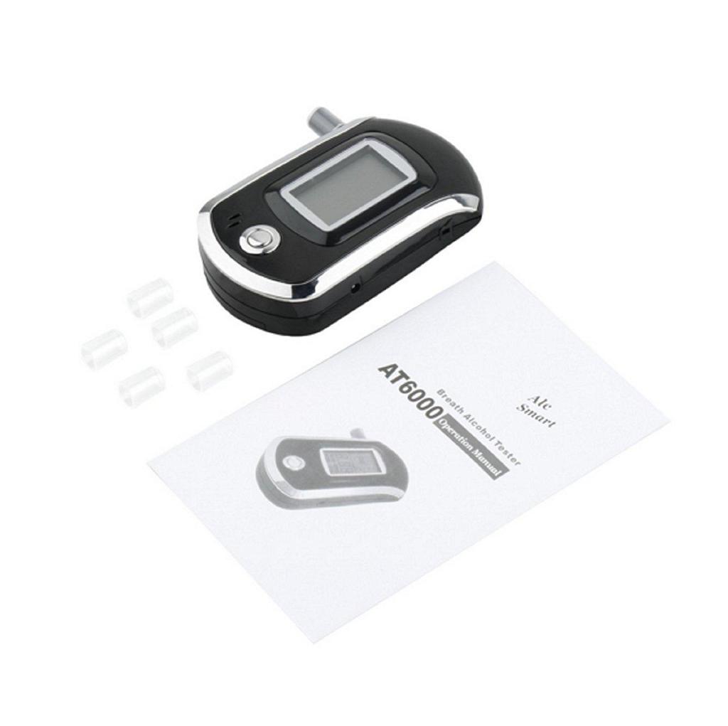 AT6000 Portable Handheld Breathalyzer Tester