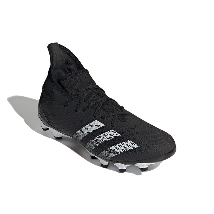 Adidas Predator Freak .3 Comfortable MG (Rubber Short Studs) Artificial Grass Fabric Shock Absorption Non-Slip Soccer Shoes Men Soccer Shoes FY1036