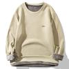 FAPAI Men's Fleece-Lined Warm Pullover Sweatshirt