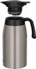 Thermos Stainless Steel Pot, 2L, with Stainless Steel Mat, Thermos Flask Design, Keeps Food Hot or Cold, TTB-2001 SMT