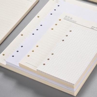 A5 Loose-Leaf Detachable Error Notebook with 6-Hole A4 Paper, Clip-On Shell, and A6 Inner Page Buckle Ring.