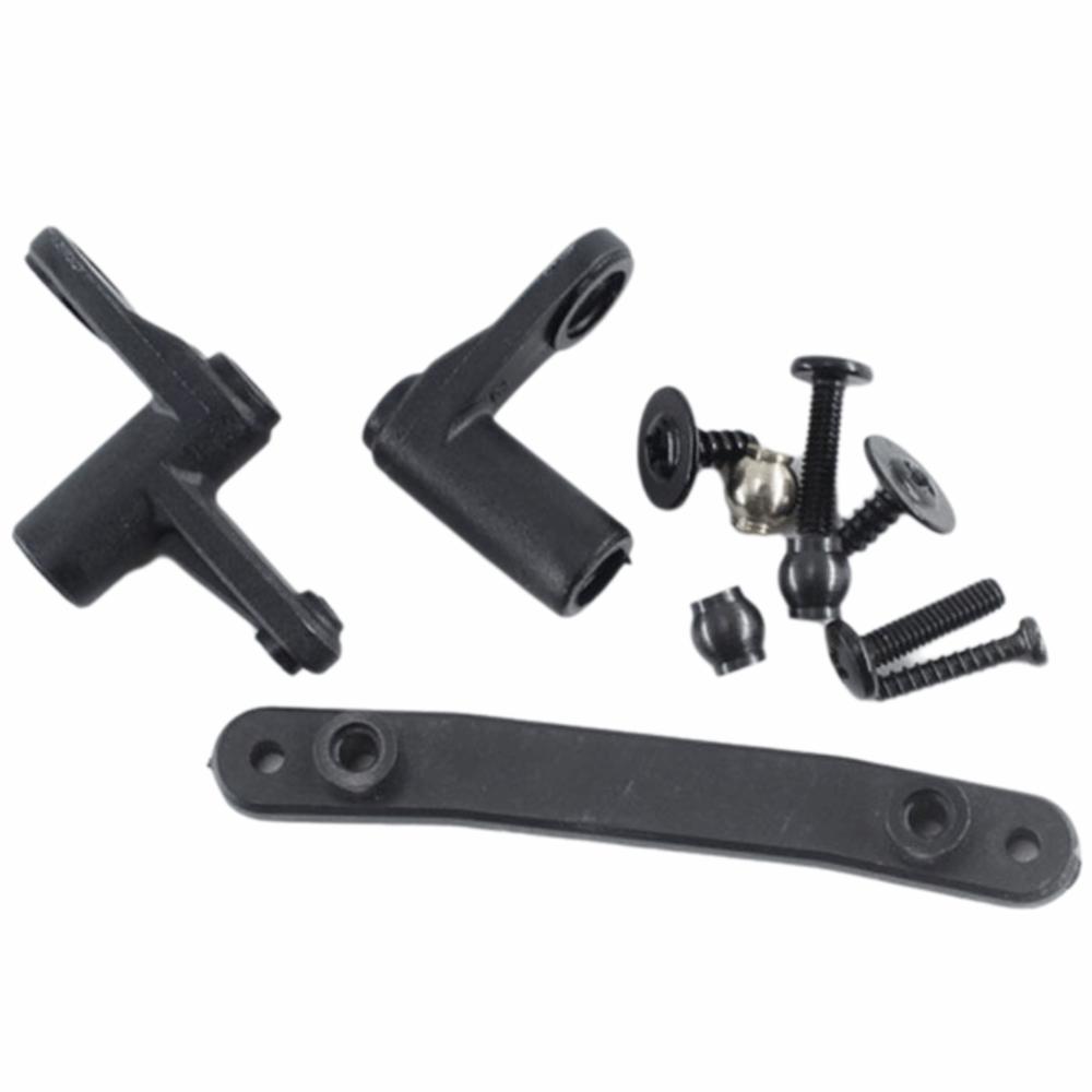 Lightweight Servo Crank Arm Kit for SCY 16101/16102/16103/16201 1/16 RC Car Steering Replacement