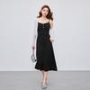 IEF French Style Spaghetti Strap Maxi Dress