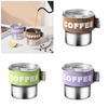 Durable 400ml Double Wall Travel Tumblers Durable Stainless Steel 400ml Thermal Cup for Coffee and Outdoors Adventure