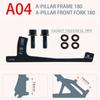 1set PM/IS 160 180 203 Mm Disc Brake Base Pads Set  for Electric Mountain Bike