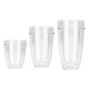 18/24/32oz Juicer Cup Mug Transparent Making Drink Lightweight Compatible with Blender  Juicer Cup Mug for Kitchen for Nutri Blender 600W
