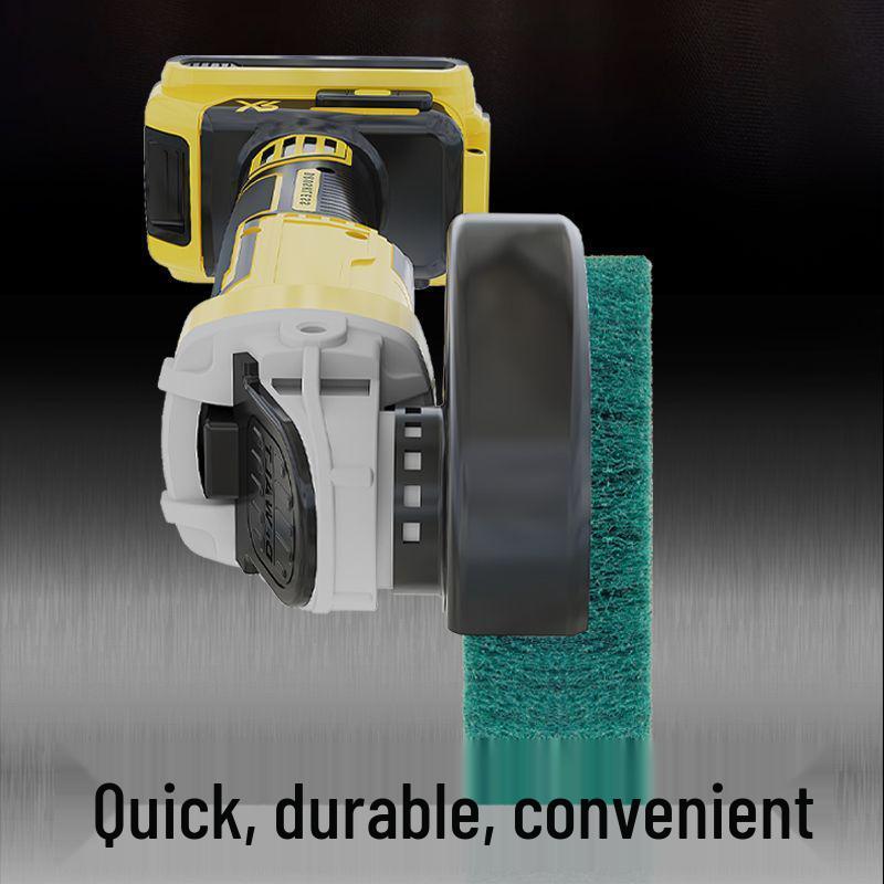 Nerezový a nylonový lešticí stroj na kov, měď, hliník a zrcadlové leštění s brusným padem.