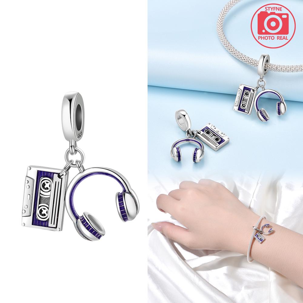 Headphone Tape Pendant Copper Colors For Charms Copper Colors Original Bracelet For Jewelry Making