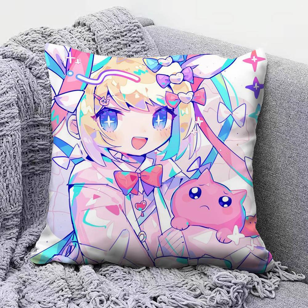 

Needy Streamer Overload Anime TV Pillow Covers Home Sofa Cushion Covers and Aecorative Custom 30x30 cm