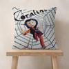 5D Anime C-Coraline Cushion Cover Inches Farmhouse Decor Home Throw Pillow Covers For Couch Decorations