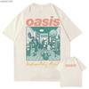 Oasis Live 2025 Tour T Shirt for Men Women Hiphop Streetwear Oversized Tops 100 Cotton TShirt OS1