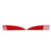 1 Pair Rear Bumper Reflector 52163 52100 Red Warning Tail Bumper Night Reflector Lenses Replacement for Toyota 2012 2014
