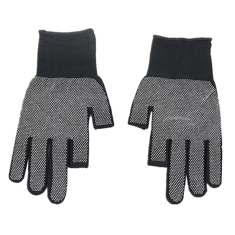 Guanti da Pesca Antiscivolo in Nylon Due/Tre/Mezza Dita Guanti Dispenser Pesca Sport Outdoor Traspiranti Guanti da Pesca