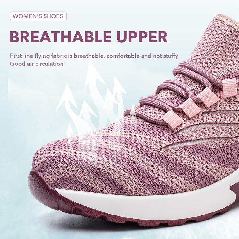 Steel Head Anti-smashing and Stab-proof Safety Shoes Flying Weaving Breathable Shock-absorbing Work Shoes Lightweight Steel Head Shoes