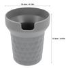 Silicone Boot For Water Bottle Durable Non-Skid Insulating Tumbler Cover Heat-Insulated Sleeve Glass Bottle Protector