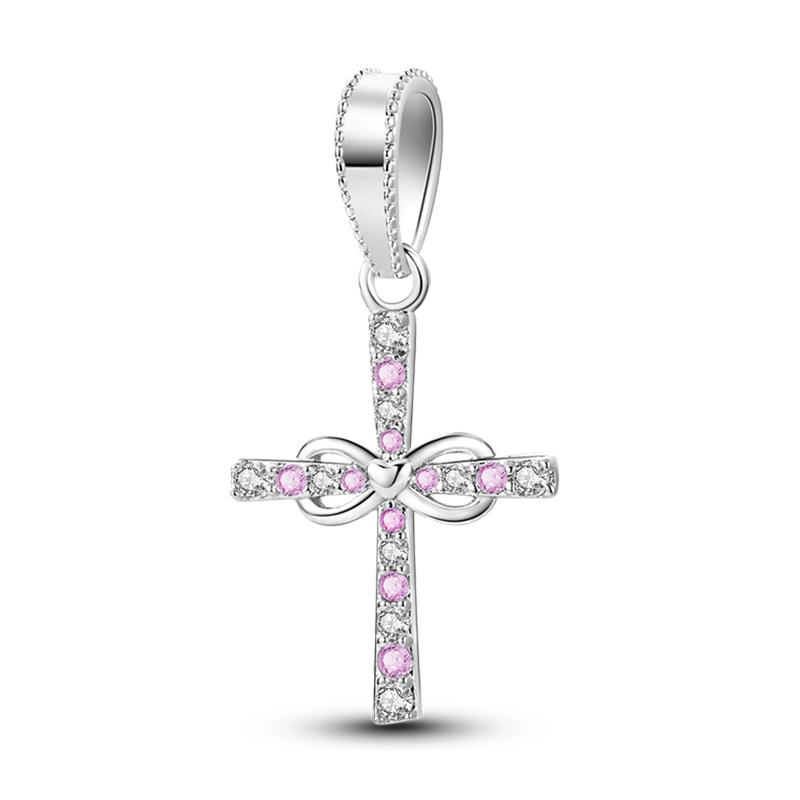 Holy Blessing copper Cross Wings Bible White Dove Classical 3mm Charm Bead Charms Bead Charms Compatible With Pandora Authentic Bracelets Do It Yourse