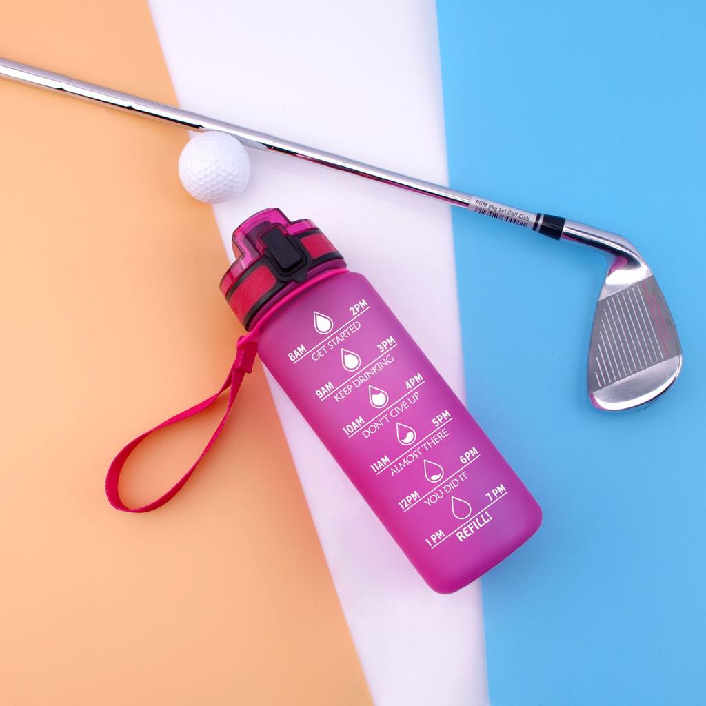 Sports water cup Male and female students Large capacity summer outdoor sports kettle Plastic cup