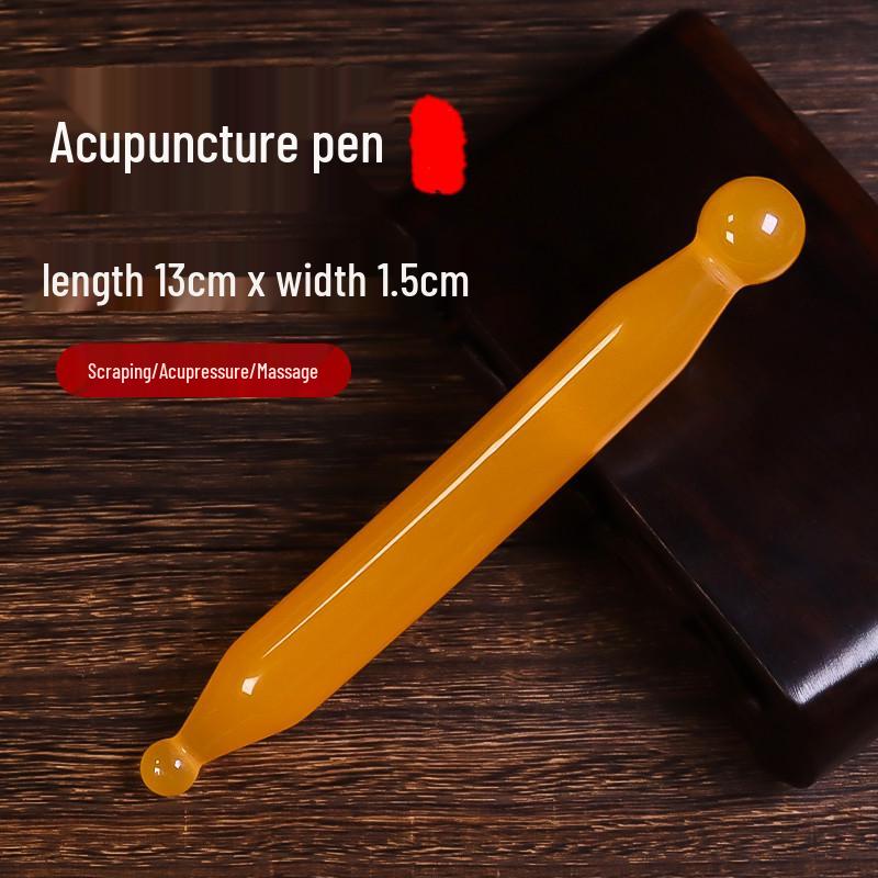 "Massage-Schabewerkzeug aus Harz-Bienenwachs für Nacken, Taille und Gesicht"