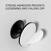 6PCS Reusable Cabinets Handles Waterproof Metal Pulls Set Quick Installation for Bathroom Furniture Shower Door Mirrors