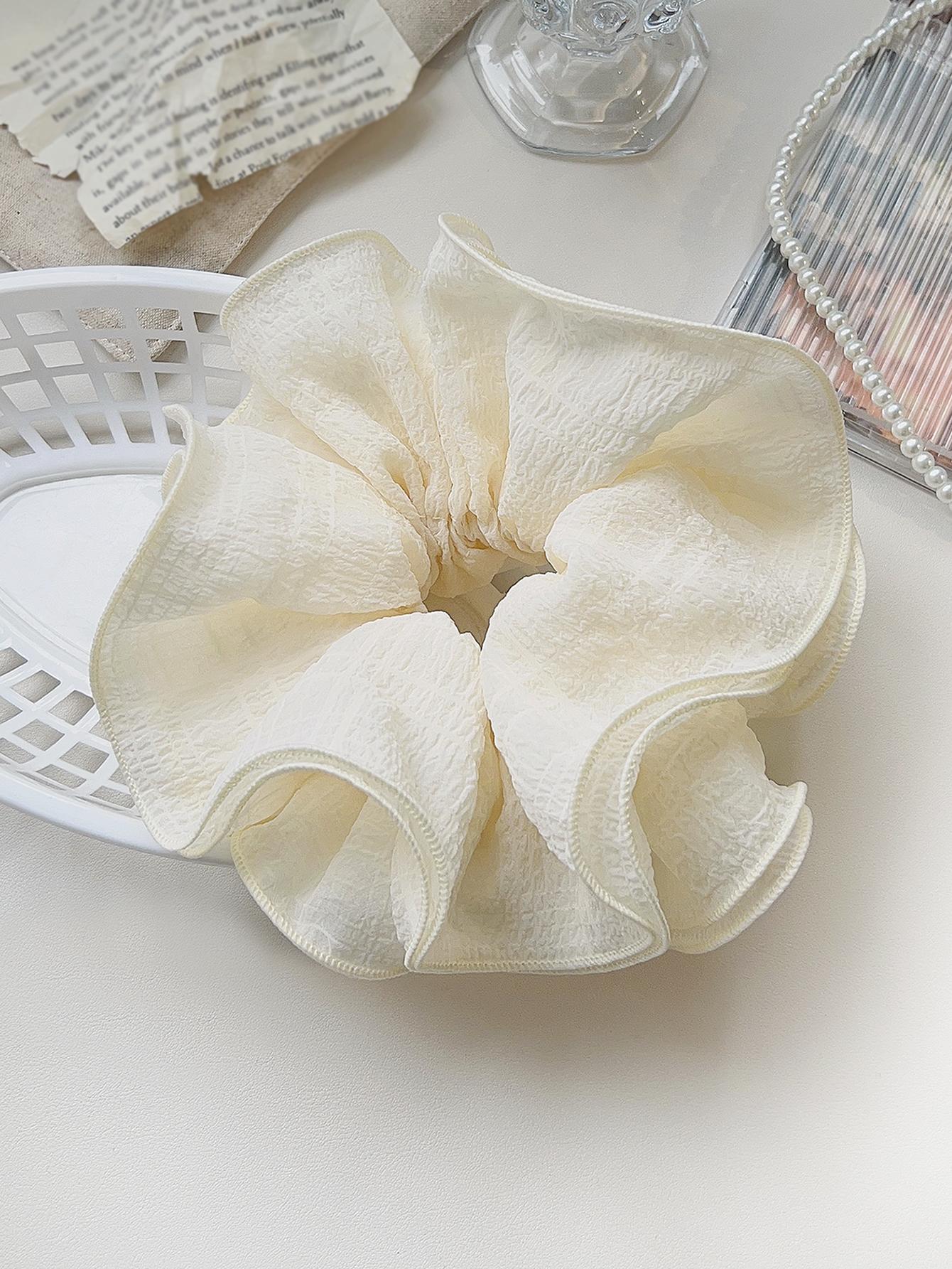 

Большие резинки для волос для женщин - Big Scrunchie Exra Large Jumbo Oversized Cute Scrunchy для вьющихся густых волос Ligas шампанского