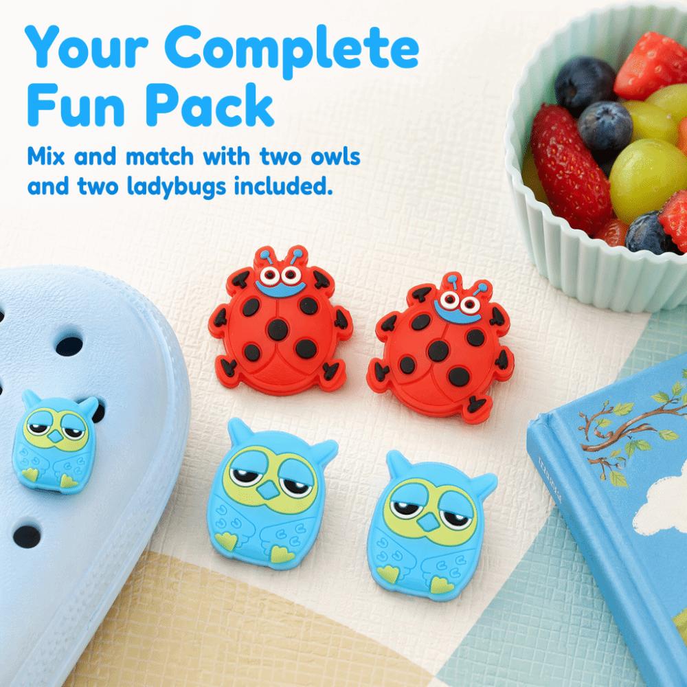 4PCS Cute Animal Shape Tennis Racket Shock Absorber Silicone Tennis Racket Dampener  Tennis Practice