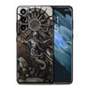 Pouzdro na telefon Satanic Scary Skull pro Samsung Galaxy S20 S21 FE S22 Ultra S10 Lite S10E S9 S8 Plus S7 Edge měkký TPU černý kryt