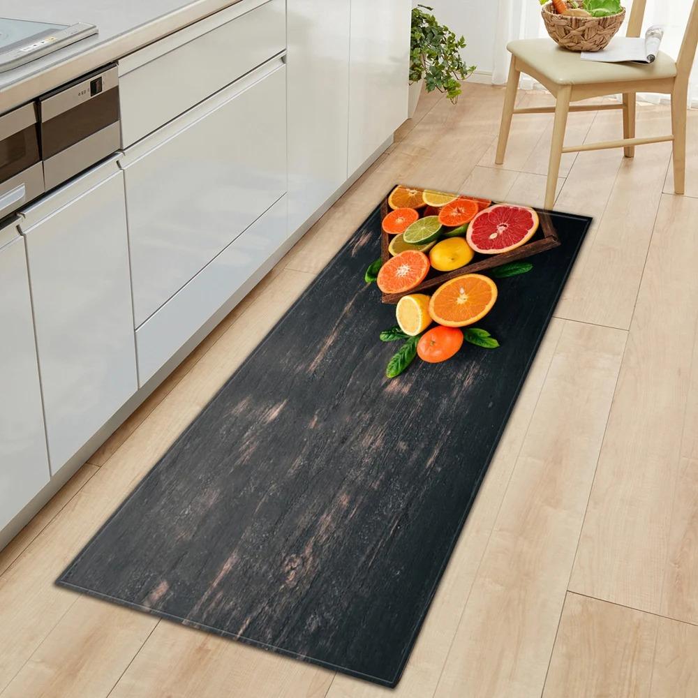 Fruit Pattern Home Kitchen Floor Mat Door Decoration Floor Mat
