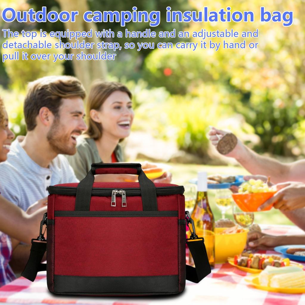 Outdoor Refrigerated Bag, Portable Storage, Ice Pack, Portable Camping, Picnic, Insulation And Coolings Bag