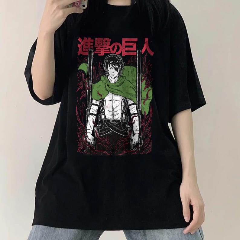 Eren Yeager Unisex Shirt, Jeager Yeager AOT Anime Shirt, Attack On Titan Fashion Tee, Attack Titan Unisex T-shirt, Eren Yeager Aot New Shirt